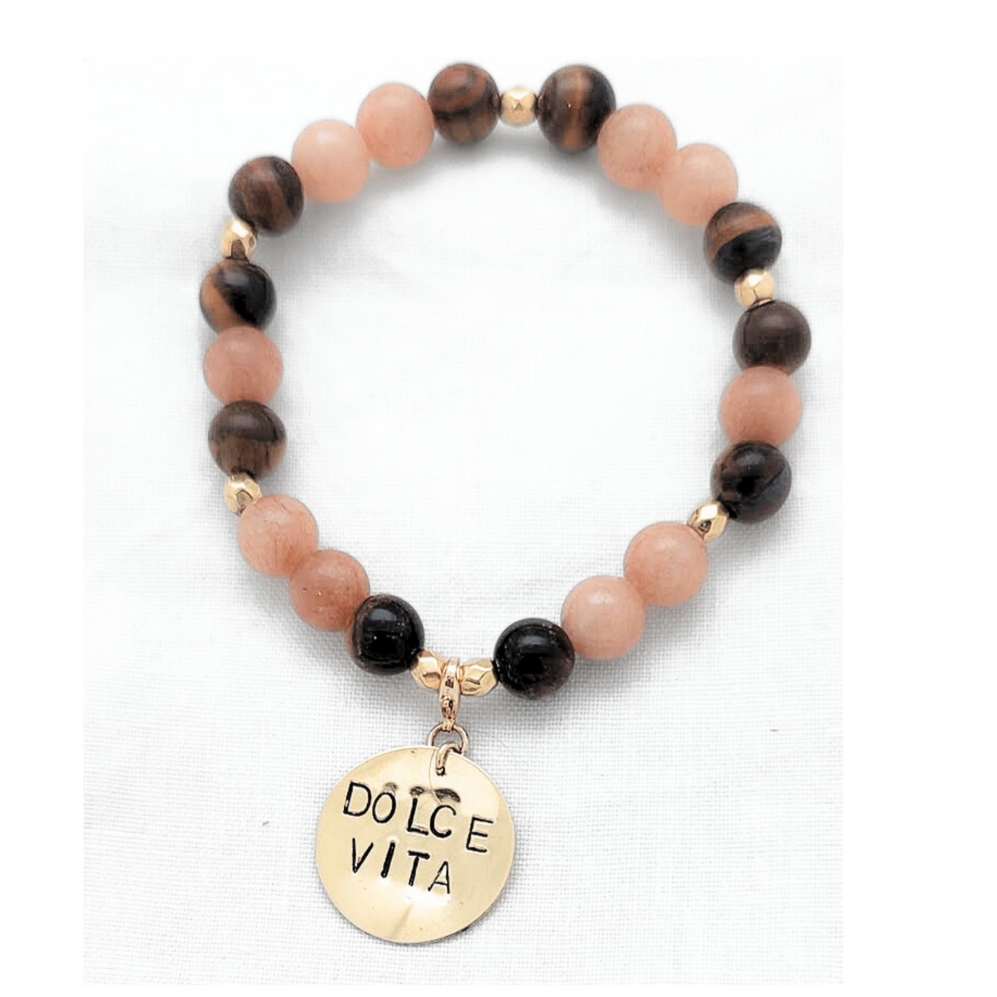 Bracelet modulable "DURGA" Pierres fines - Révolution