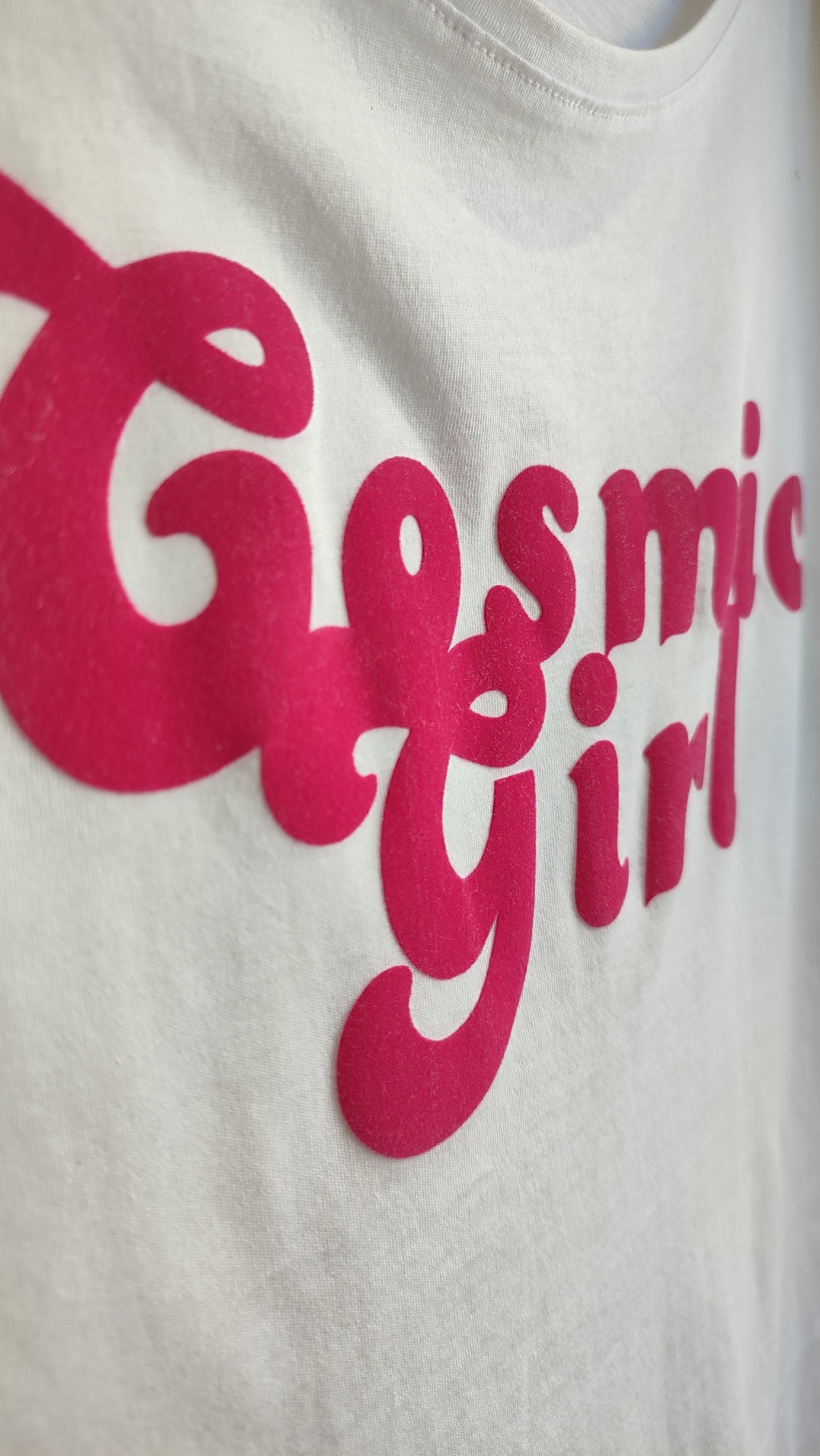 T-shirt à manches courtes blanc - Cosmic Girl