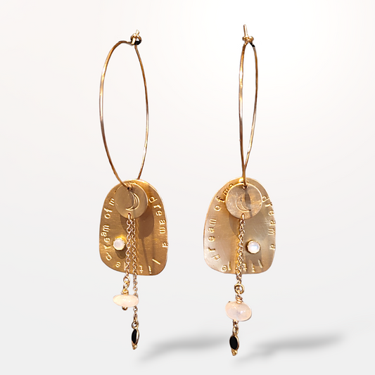 Boucles d'oreilles Artisanales | Sidonie Prudence